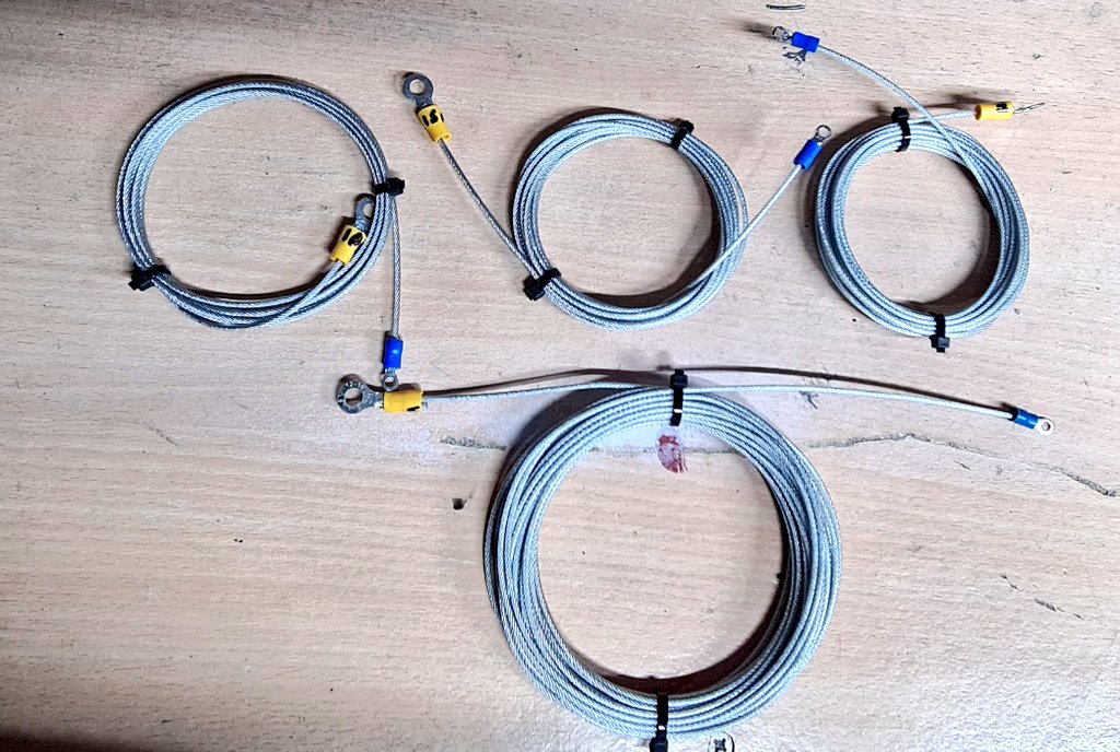 scot_dx's tweet photo. Had some radio silence recently, had a busy couple of days decorating, motorbiking and antenna building! New Hustler 4BTV has now been installed at the rear of the garden, just the ground radials to go down now👌#Hamradio #Hustler #4BTV #Hradio #Radio #Antenna #CQDX #2M0RGU 🛰📡 https://t.co/tNDTnoOKjH