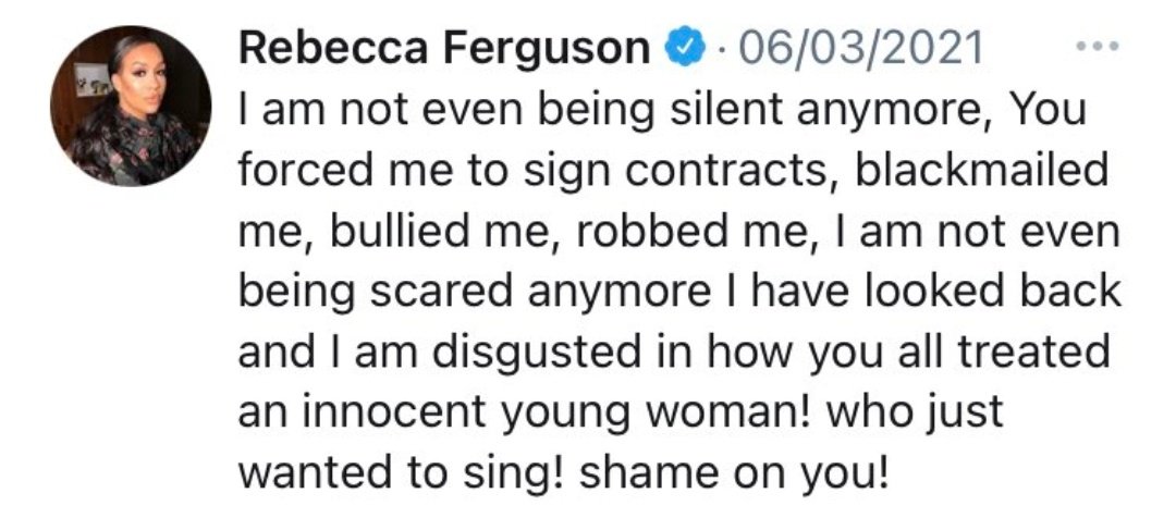 justclaire28's tweet photo. first Rebecca Ferguson
now Jedward
slowly, things will change.
JUSTICE FOR 1D AND LITTLE MIX
THEY DESERVE BETTER https://t.co/p2MZLtggxO