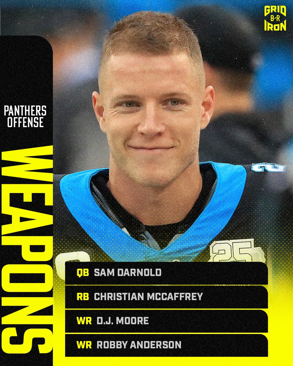 brgridiron's tweet image. Are these the best weapons of Darnold’s career? 👀