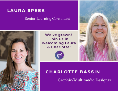 episays's tweet photo. We've grown! With continued growth in our elearning and leadership development divisions, Laura and Charlotte offer great support and expertise to our initiatives! Visit https://t.co/NuRF6tN6Tk to learn more about our new team members! https://t.co/YkKeT3NOxv
