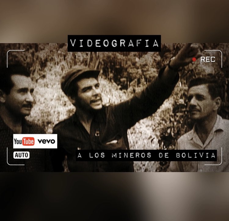 Videografia
A LOS MINEROS DE BOLIVIA
Letra: Ernesto “Che” Guevara
Musica: Luis Gurevich
Direccion: Carolina Scaglione
.
#LeonGiecoVideografia
#LosVideosDeLeon
.
<a href="/GurevichLuis/">Luis Gurevich</a> 
<a href="/UMArgentina/">Universal Music Argentina</a> 
<a href="/GrupoDharmaNews/">GrupoDharma</a>