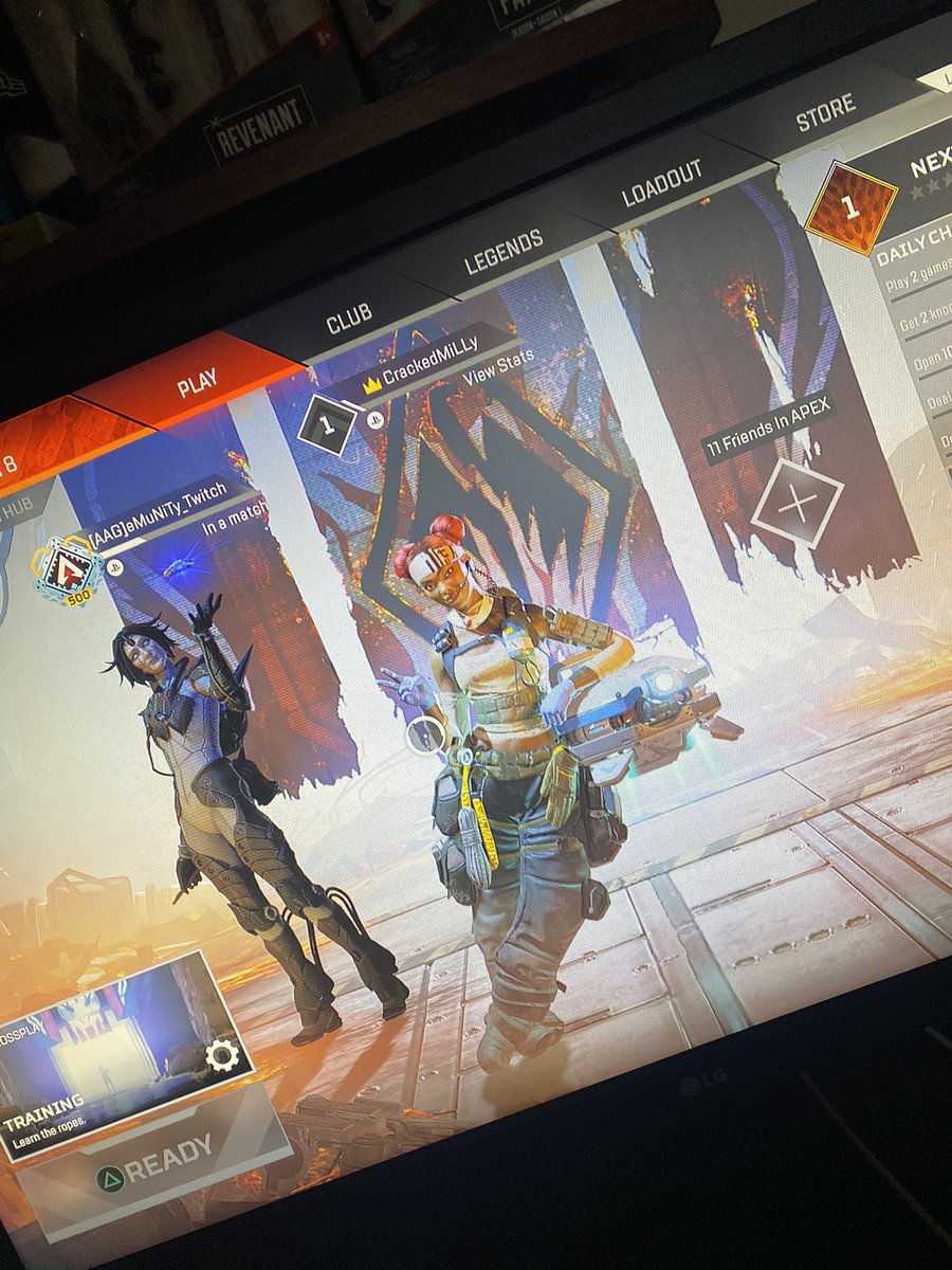 alvaradoo24's tweet photo. Dude I just woke up to this. I was level 500 last night!!!! All my stuff is gone wtfff. I was masters and everything. Fix this please #Apexlegends #apexbugs #apexlegendscommunity https://t.co/4bBmA1pXqi