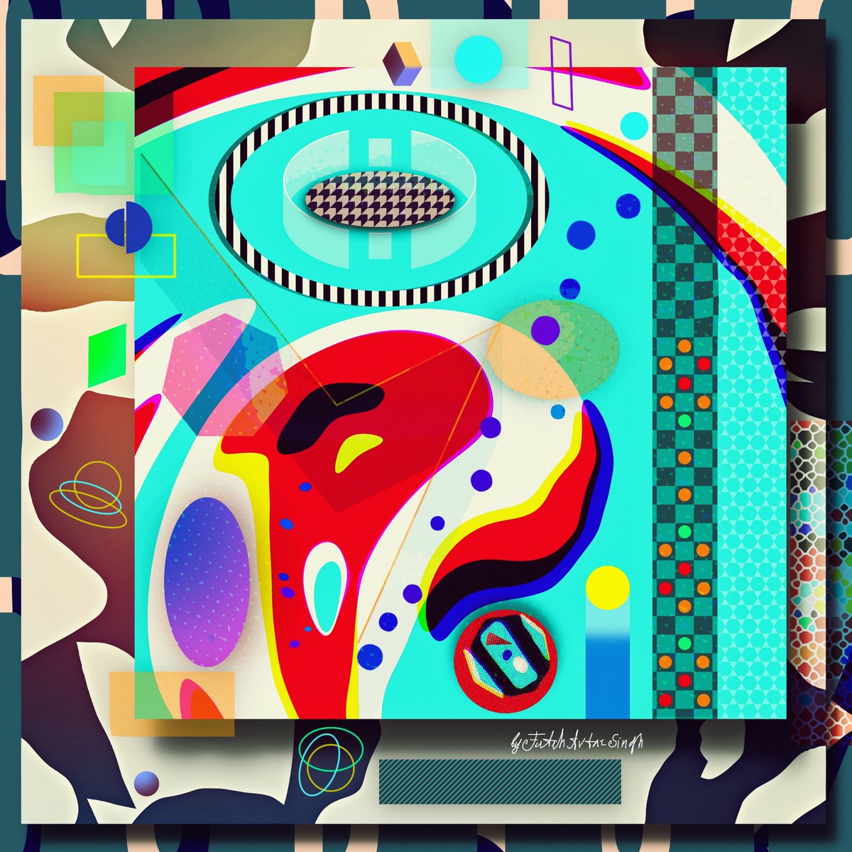 AvtarFateh's tweet photo. "Neptune's soundology" 2021 @AvtarFateh @opensea
#NFTdrop #cryptoartist #NFTartist #NFTcollectibles #DigitalAssets #cryptoart #nftart #suprematism #simultanism #Orphism #NFTcomunity #raredigitalart
#Abstract #pixelartist #NFT
https://t.co/apZ5f6woSS https://t.co/IGF2WEAxC8