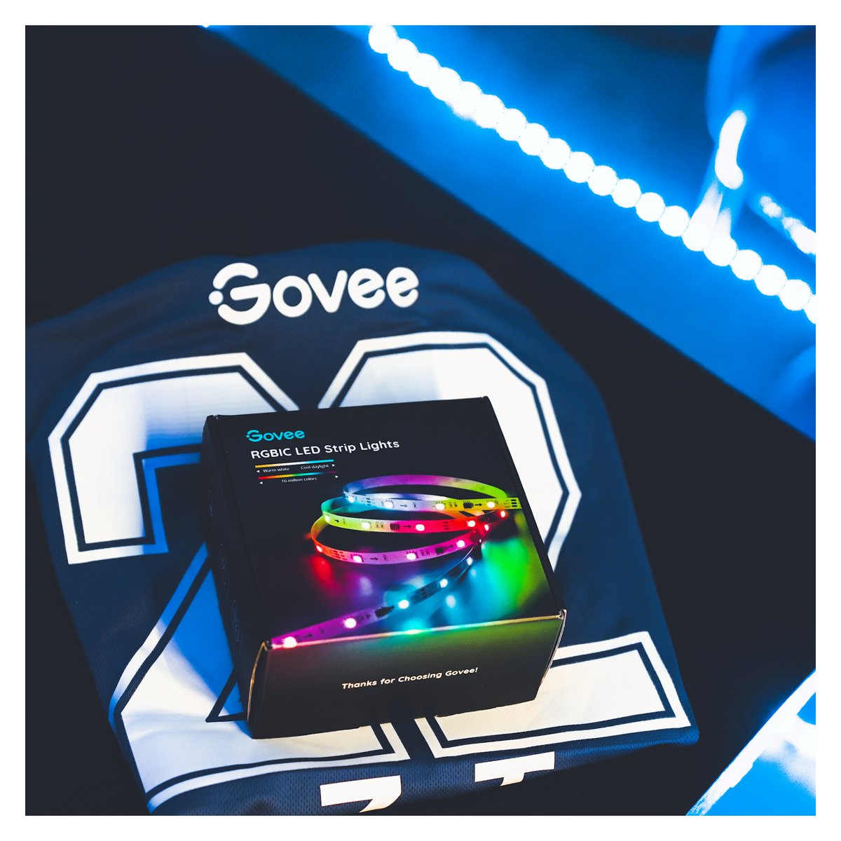 GoveeOfficial's tweet photo. 4 hours left till the final. Excited!? 🏀 FYI, #LightChamp contest ends the 6th, so last chance to enter!
⭐Check the pinned post⭐
#Giveaway
Reply to this or our morning post with #LightChamp. We’ll randomly choose one person to win a Govee light! 😘
Enjoy the game 😎⛹️♂️⛹️ https://t.co/g3PDE7DL8M