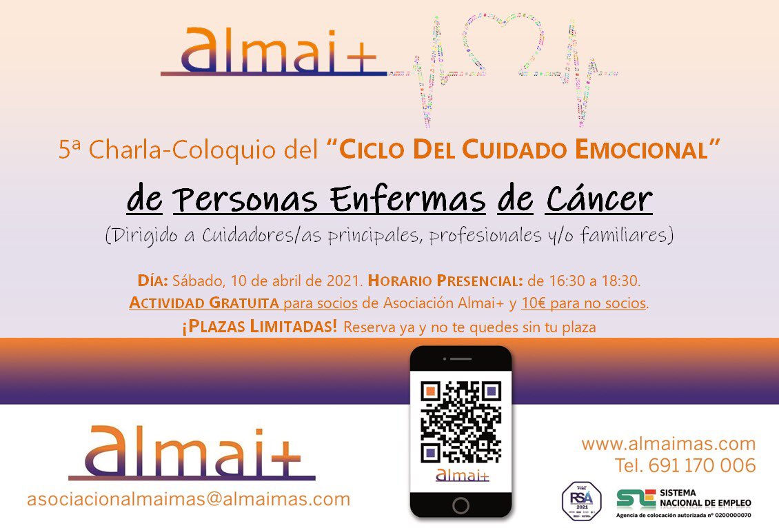 Continuamos cuidando con mas que alma, esta vez desde la Asociación Almai+