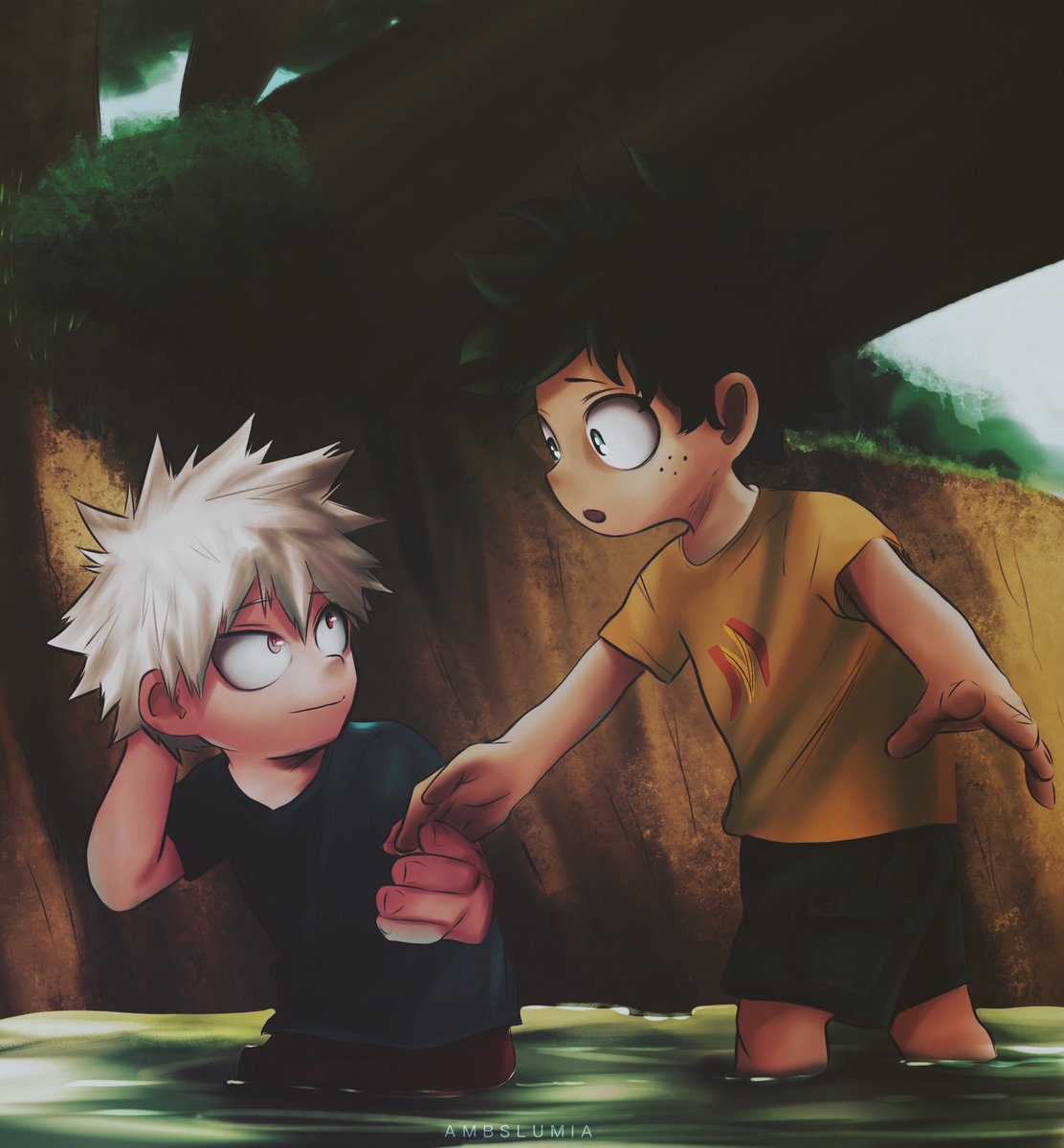 AMBSLUMIA's tweet photo. Why do I do this to Bakugo stans? Idk- do I enjoy it? Very much so 
#mha #bnha #MyHeroAcademia #Bakugou #deku https://t.co/quiCyx11qK