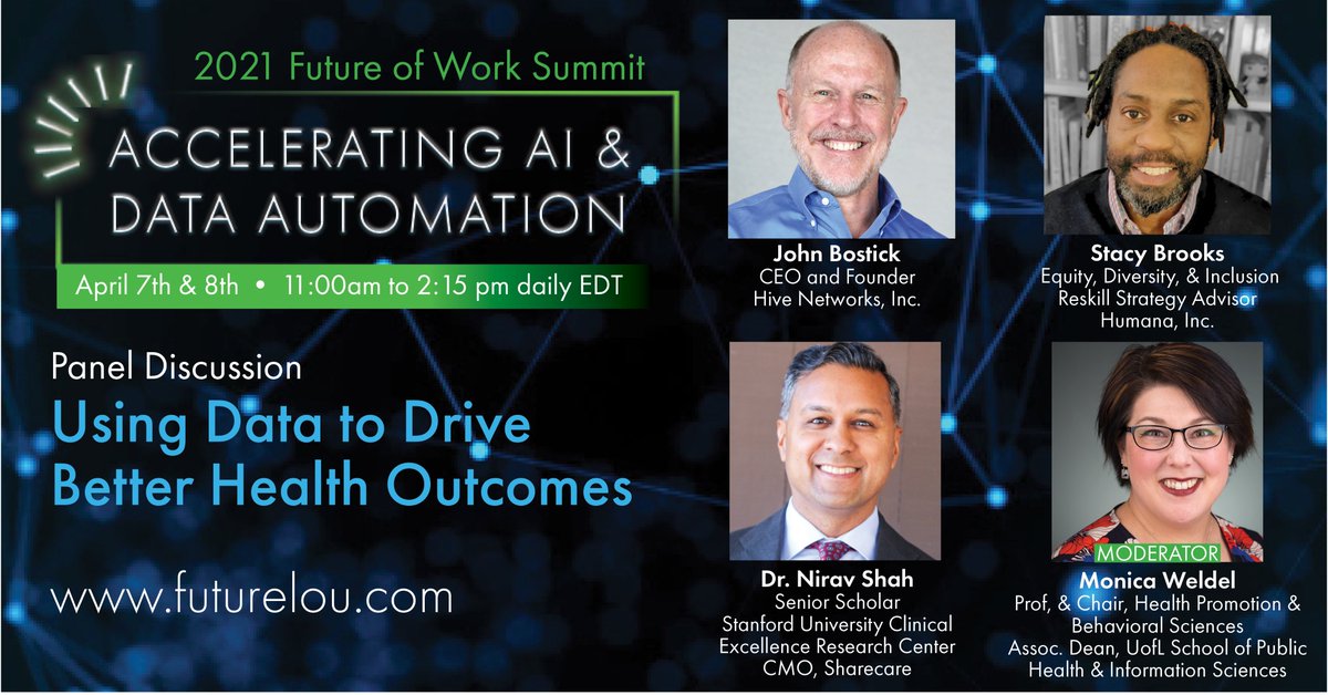 When hospitals and doctors share data, healthcare safety & quality are improved. Learn what experts are doing to help us all. Register for free:  ai_summit_2021.eventbrite.com/?ref=estw 
#Futureofwork2021 #futureofwork #fow #data #technology #healthcare #datascience