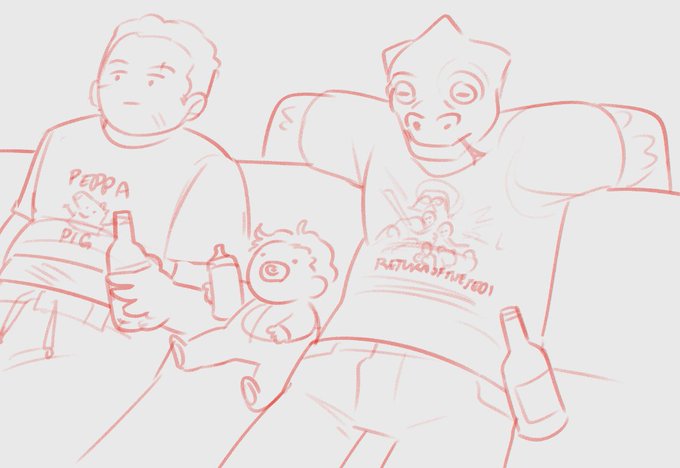 have all of my jango bossk and baby boba doodles
#StarWars 