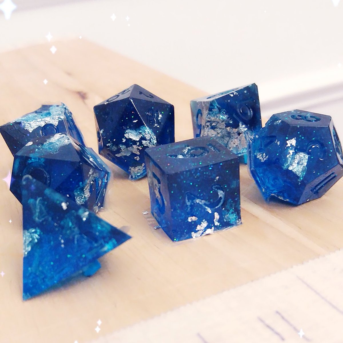 All of my dice photos are currently stuck on my old phone so posting new photos will be a little slow for a while