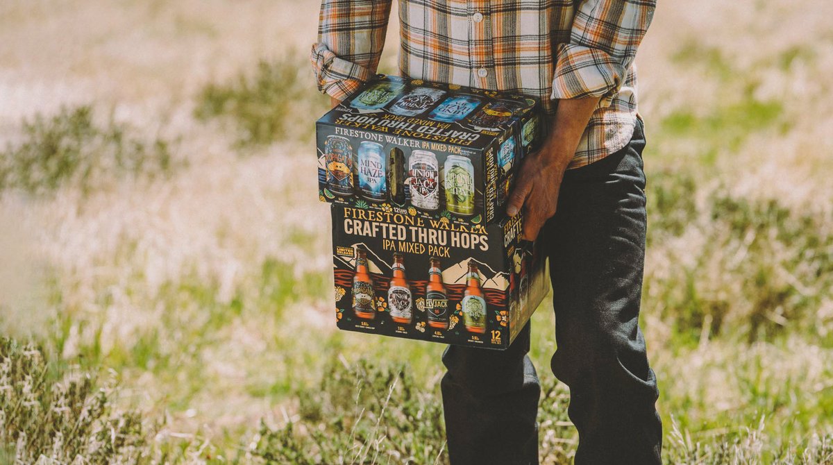 NewSchoolBeer's tweet image. - @FirestoneWalker  highlights a fresh New Zealand hop variety called "Nectaron" in their latest hazy IPA release. newschoolbeer.com/home/2021/4/fi… #Nectaron #NectaronHops #NZhops