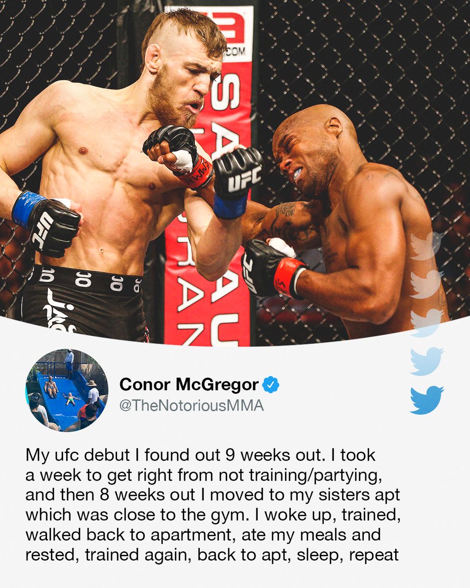 Espn Mma One Day Before The Anniversary Of His Ufc Debut Conor Mcgregor Reflected On His Mentality And Preparation For The Fight An Approach He Plans To Replicate For His
