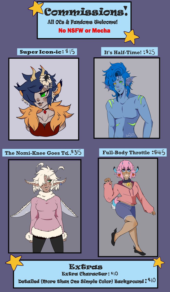 SnuuzieA's tweet image. My new Ko-Fi is setup at ko-fi.com/datstrawdeerid… Also finished a new visual commissions sheet! #commissionsopen #CommissionSheet #ArtistOnTwitter