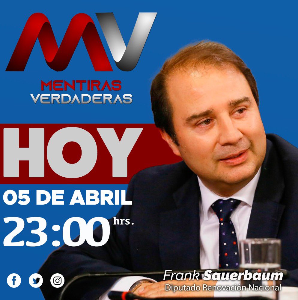 SauerbaumPrensa's tweet photo. Hoy, a las 23 horas en @mentiraslared de @LaRedTV , nuestro diputado @frank_sauerbaum conversará sobre los aportes aprobados hoy en el congreso, la postergación de las elecciones y el nuevo retiro del 10%. @RNchile @DiputadosRN @ChillanOnline @NUBLEONLINE_ @sancarlosonline https://t.co/qL9hE7KHBp