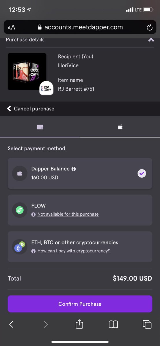 IlloriVice's tweet photo. @Eisenberg43 @topshot_updates @topshot_updates PLEASE FIX YOUR PAYMENT SITE, I COULDNT FINISH COOL CATS 3 CHALLENGE!! I had 9/10 cards &amp; I had money in @hellodapper acct &amp; tried 3 diff cards!! Please send me the RARE JOKIC CARD I spent $ on 9 cards &amp; was BLOCKED from getting the last one 🤬 sent multiple tix https://t.co/FmPhbcHQ20