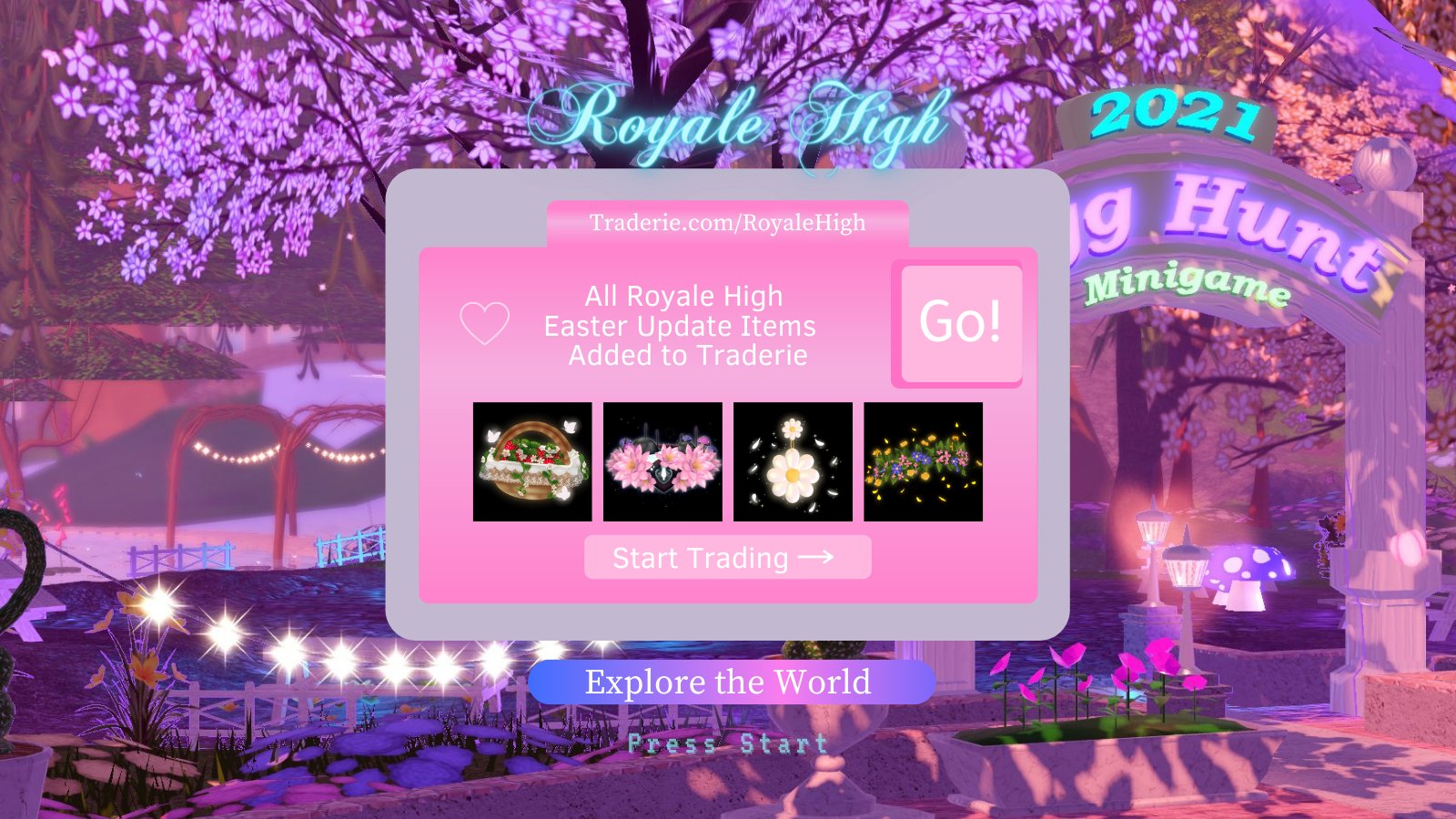 traderie on Twitter "Spring 2021 is here on Royale High! We've added