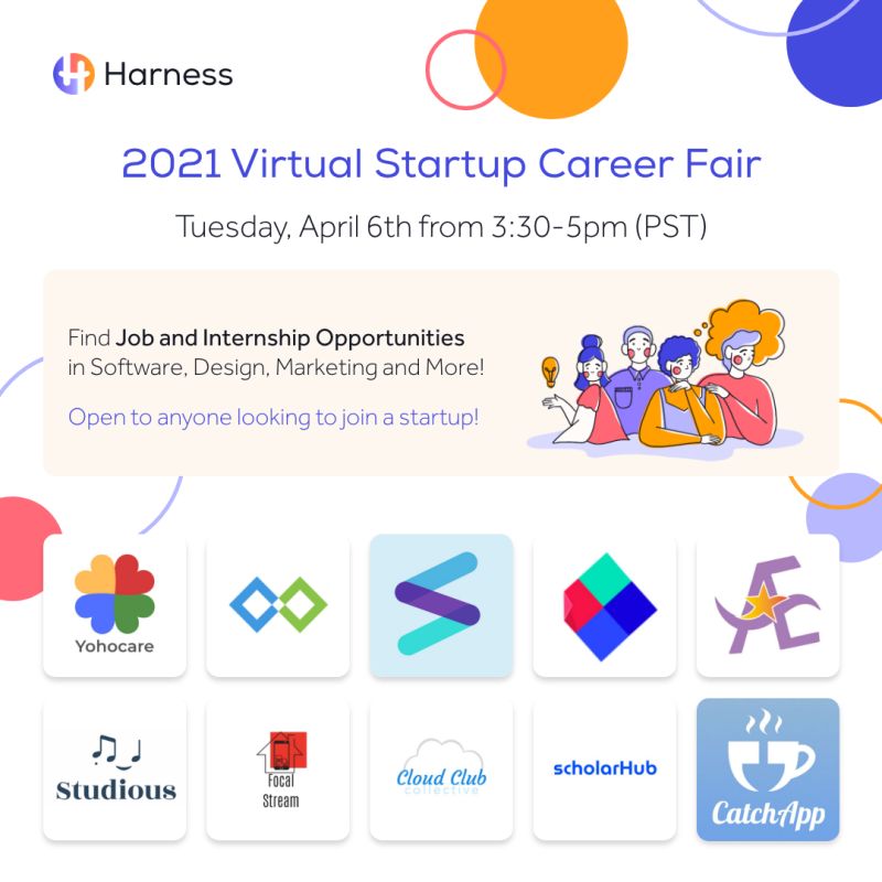 JoinHarness's tweet image. Our Carrer Fair is tomorrow!

Event will have 2 parts: Startup intros + overview of the positions available, followed by breakout rooms so you can have live Q&amp;amp;A and 1:1 chats with founders!
lnkd.in/gRu-cCF