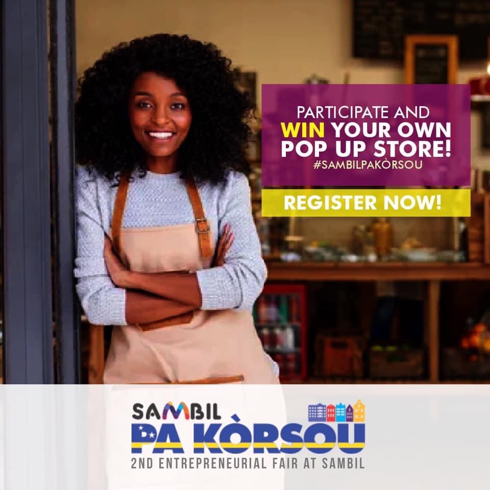 Sambil Curaçao (@sambilcuracao) on Twitter photo Make your dream come true! Let’s think outsite the box and go for the challenge! REGISTER NOW for the second edition of #sambilpakorsou ow.ly/GAgJ30rDcO0 Win your own pop-up store at <a href="/SambilCuracao/">Sambil Curaçao</a> #entrepreneurlife #entrepreneur #businessowner #startupbusiness #startups Make your dream come true! Let’s think outsite the box and go for the challenge! REGISTER NOW for the second edition of #sambilpakorsou ow.ly/GAgJ30rDcO0 Win your own pop-up store at <a href="/SambilCuracao/">Sambil Curaçao</a> #entrepreneurlife #entrepreneur #businessowner #startupbusiness #startups