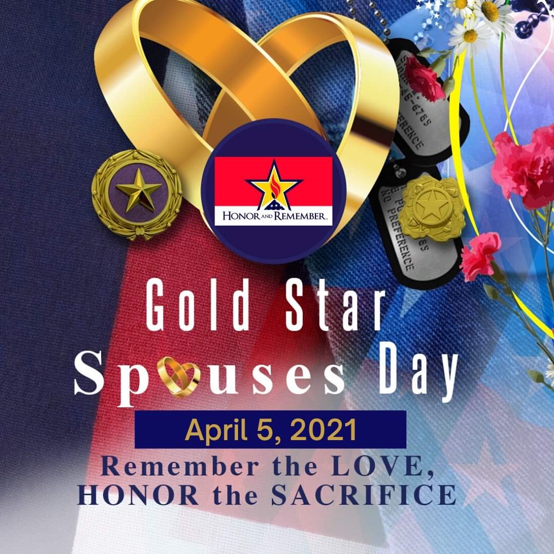 Gold Star Spouses Day honors the surviving loved ones of military service members killed in the line of duty. This is a time of remembrance for the spouses and their families and a time of recognition of their sacrifices. Reach out to the Fallen Hero Families in your life today.