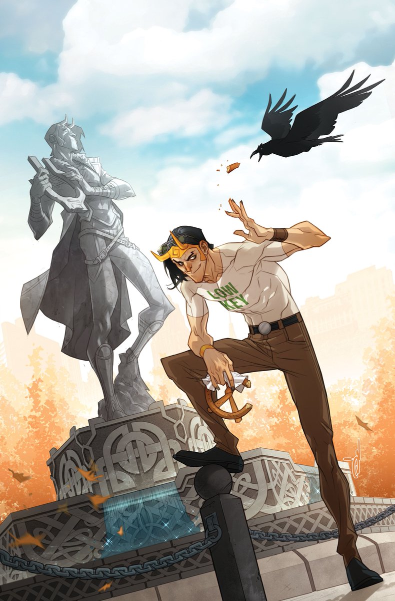 MarvelComicsHQ's tweet photo. Low-key might be falling for Loki????? https://t.co/r41NyJDIKz