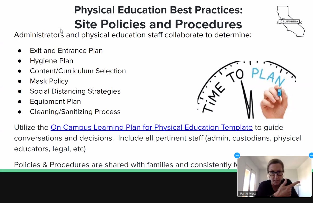 👍Great work just shared by the California Physical Education Collaborative.💥IMPORTANT RESOURCE for ALL Cali #PhysEd Teachers! 🙏<a href="/mooretonya2003/">Tonya 🦋 (she/her)</a> <a href="/paige_metz/">Paige Metz</a> <a href="/CAHPERD/">CAHPERD</a> "Strategic Planning for In-Person Physical Education" 👀docs.google.com/presentation/d…