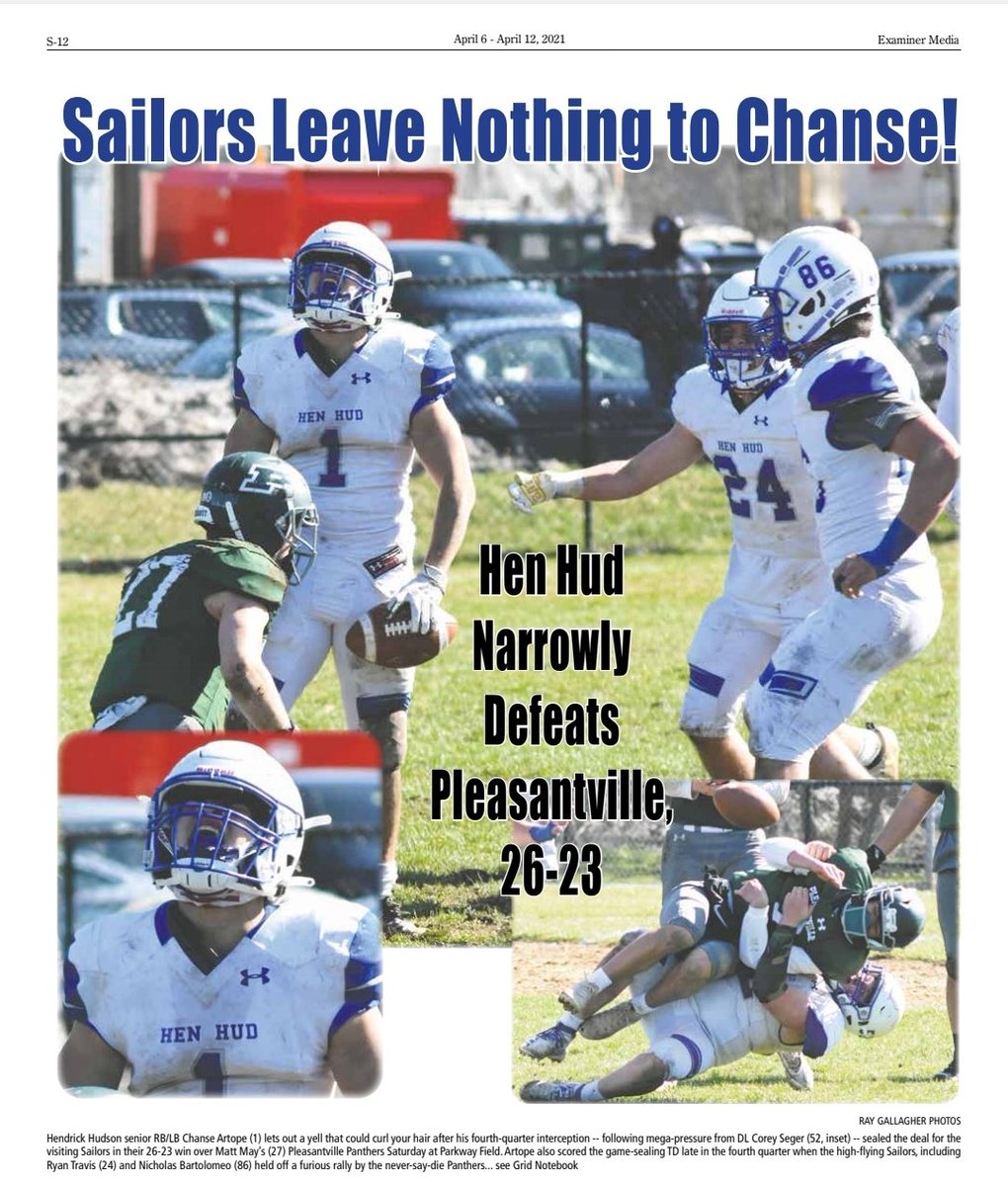 Your boy Chanse &amp; <a href="/HenHudAthletics/">Hen Hud Athletics</a> put it on <a href="/Pville_football/">Pville Football</a> early &amp; then held on for dear life. We got u covered in <a href="/ExaminerMedia/">Examiner Media</a> on newsstands tomorrow so grab a stack