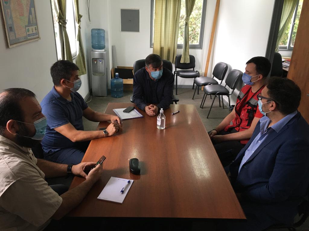 ⛑️Hoy nos reunimos con el Secretario de Gestión de Riesgo Climático, Catástrofes y Protección Civil de nuestra provincia Claudio Vignetta, para organizar los próximos trabajos en conjunto.

#CruzRojaSiempreEstá ♥️⛑️
#trabajoenequipo 💪🏼