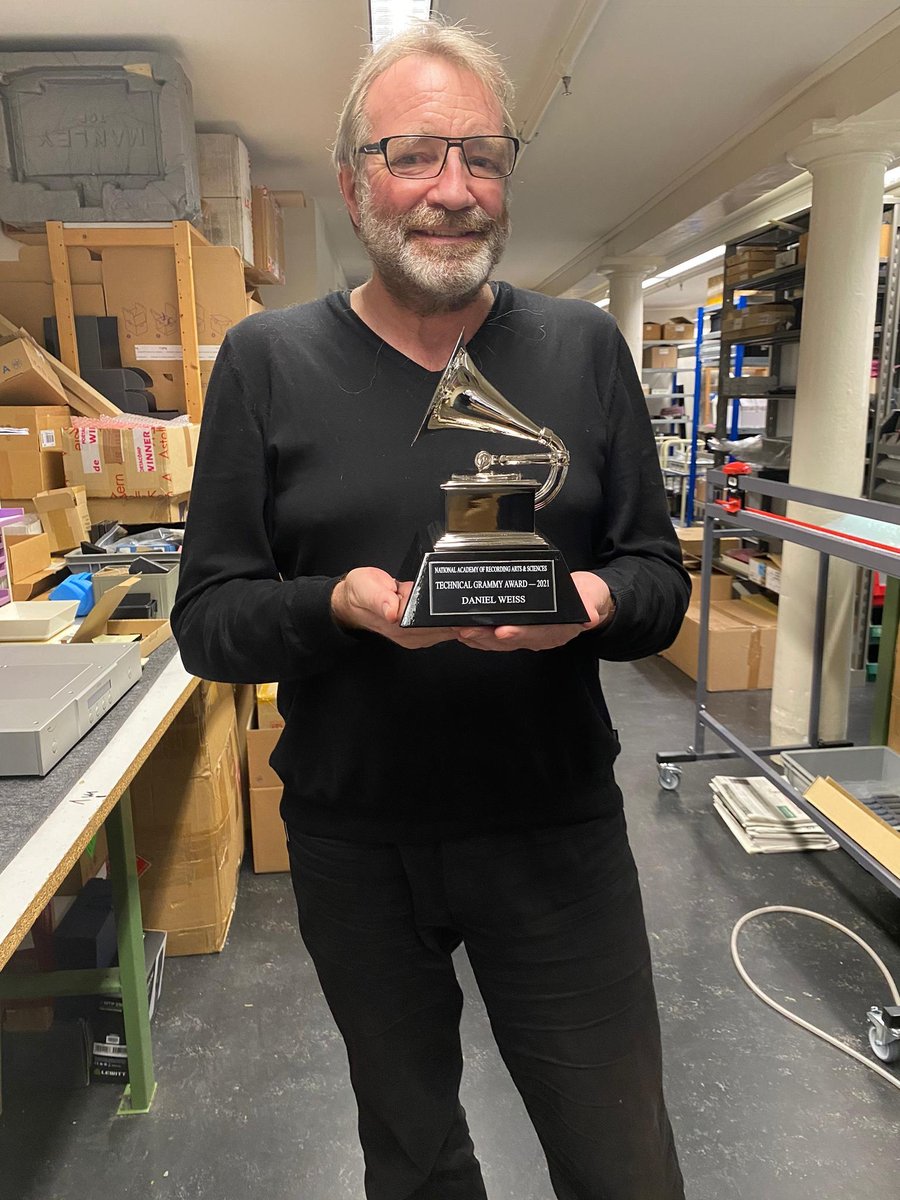 RecordingAcad's tweet photo. At the 2021 #GRAMMYs, we honored #DanielWeiss with the Technical GRAMMY Award.
🎧 As one of the true pioneers of digital technology, he founded Weiss Engineering Ltd. in Switzerland in 1985; a company that has designed and manufactured groundbreaking digital audio equipment. https://t.co/G6raUcplqx