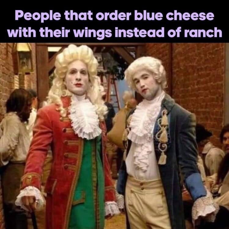 Eating mold does not mean you’re cultured.
#ItsAlwaysSunny #BlueCheese #BleuCheese #Mac #Dennis #GlennHowerton #RobMcElhenny