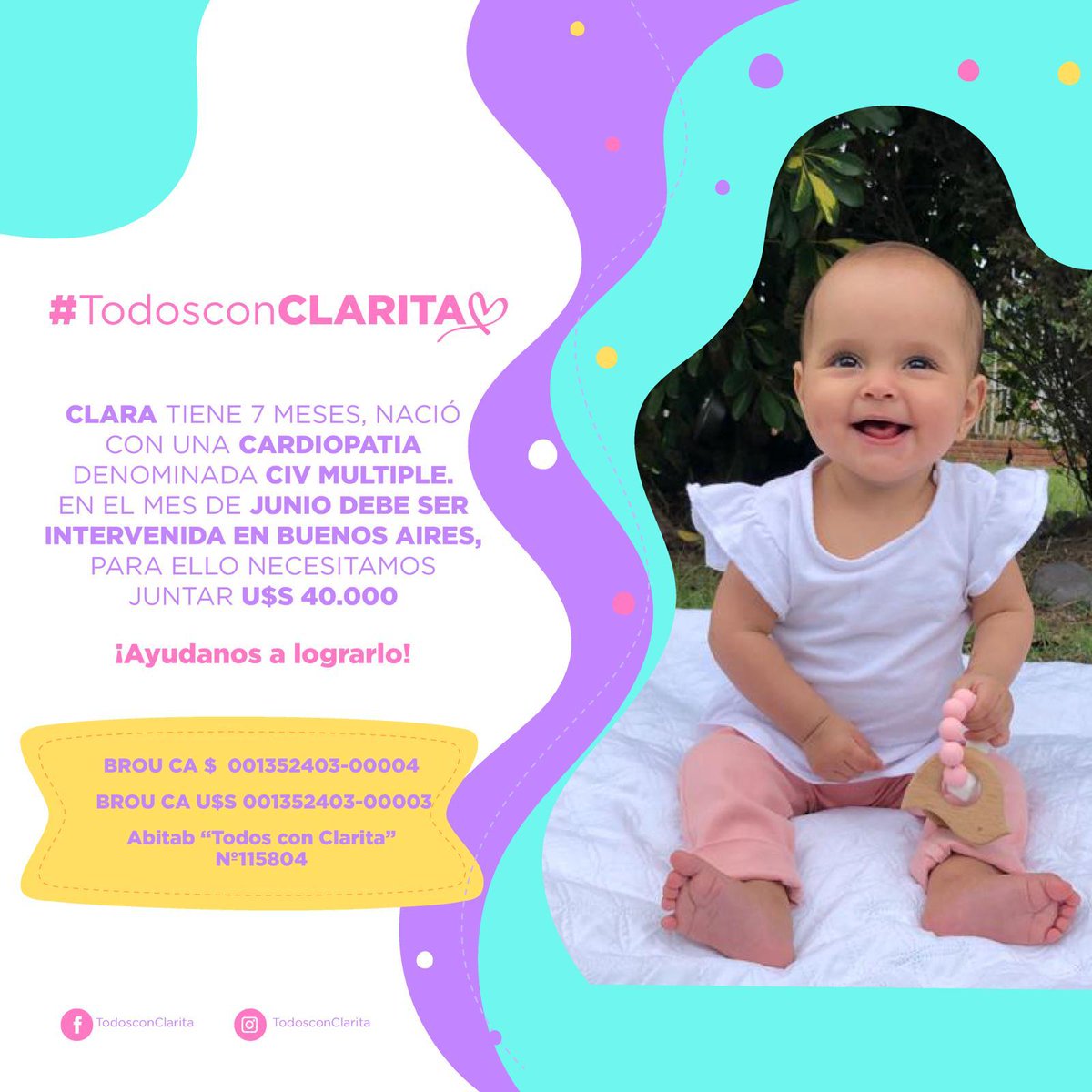 NataliaB227's tweet photo. Nos ayudarían mucho con un RT. Gracias!!! @MarianoCuimbae @MiguelFNogueira @silvana_nicola @manurivoir @RodriguezNani @ViviRuggiero @Vm0rin @valeriatanco @XimeTorres8 @xime_ph @zarteta @vzangaro https://t.co/tlvcRIyTGj