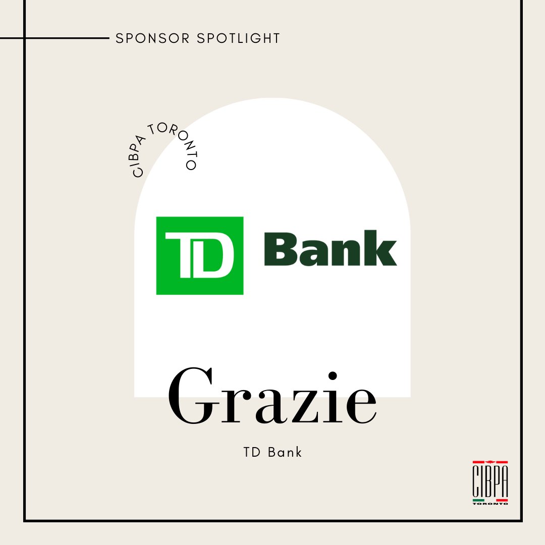 CIBPA Toronto (@cibpatoronto) on Twitter photo Thank you to <a href="/TD_Canada/">TD (Canada)</a> for their continued support of being a corporate sponsor for CIBPA Toronto. TD has a desire to give our customers, communities and colleagues the confidence to thrive in a changing world. We are thankful to have TD Bank as part of the CIBPA organization! Thank you to <a href="/TD_Canada/">TD (Canada)</a> for their continued support of being a corporate sponsor for CIBPA Toronto. TD has a desire to give our customers, communities and colleagues the confidence to thrive in a changing world. We are thankful to have TD Bank as part of the CIBPA organization!