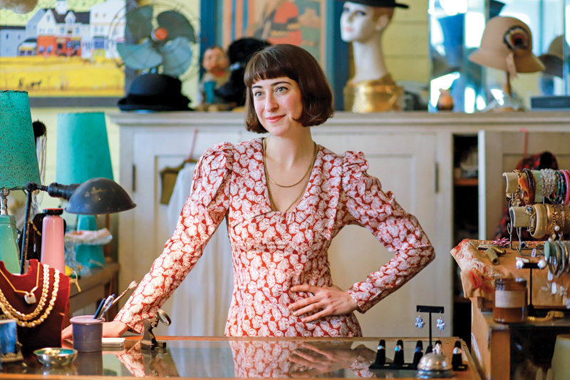 Christine Stulik is the stylish new owner of The Lady Next Door and she's attracting a whole new group of vintage-lovers to the eclectic shop in Warren. hubs.li/H0KvJm_0