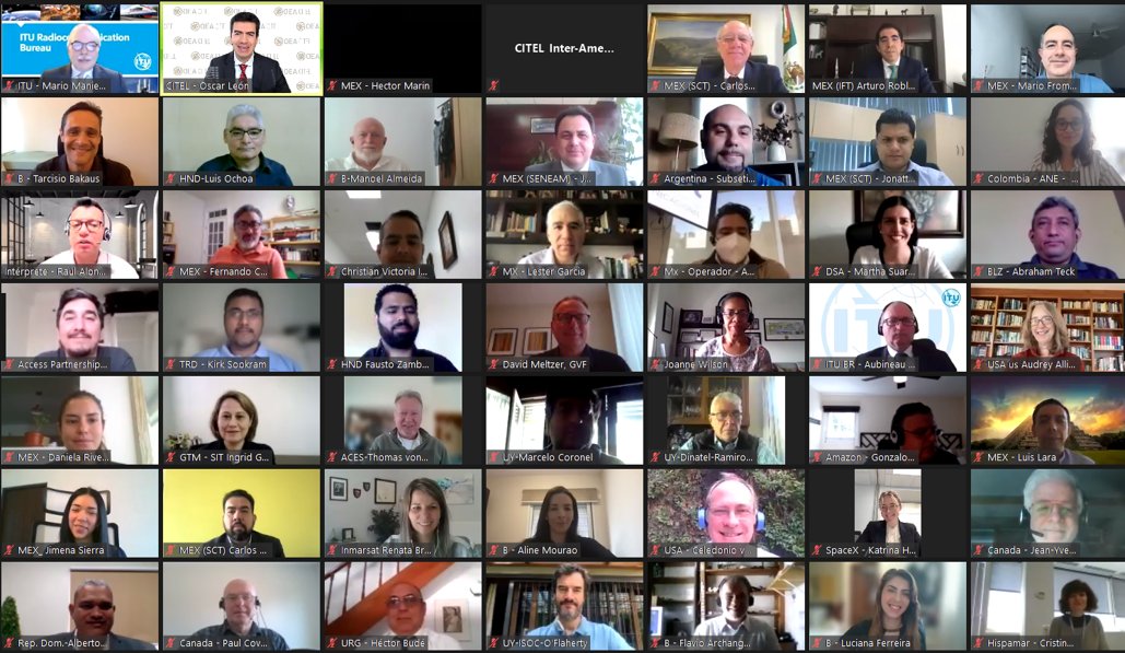 OEA_CITEL's tweet image. Today began 37th meeting of @OEA_CITEL specialized committee on radiocommunications with more than 400 registrants from @OAS_official States and the industry: harmonization, efficient management and scale economies in the spectrum. Agreements consolidation of  Americas for #WRC23