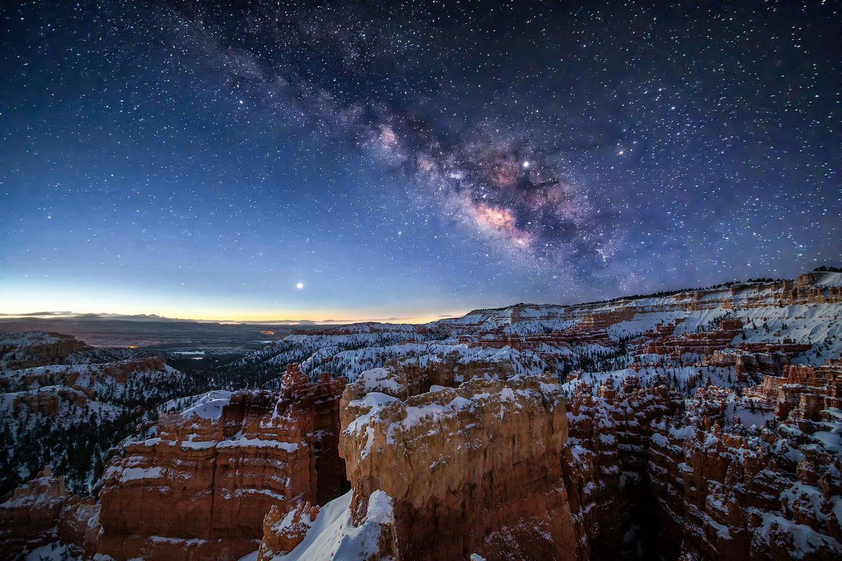 It's #DarkSkyWeek! Explore events at idsw.darksky.org/events-2021/ 
We also want to congratulate Mesa Verde NP for becoming the 100th International Dark Sky Park!
We're currently offering star tours Friday nights. More on programs can be found at nps.gov/brca/planyourv…
📸Lijie Zhou