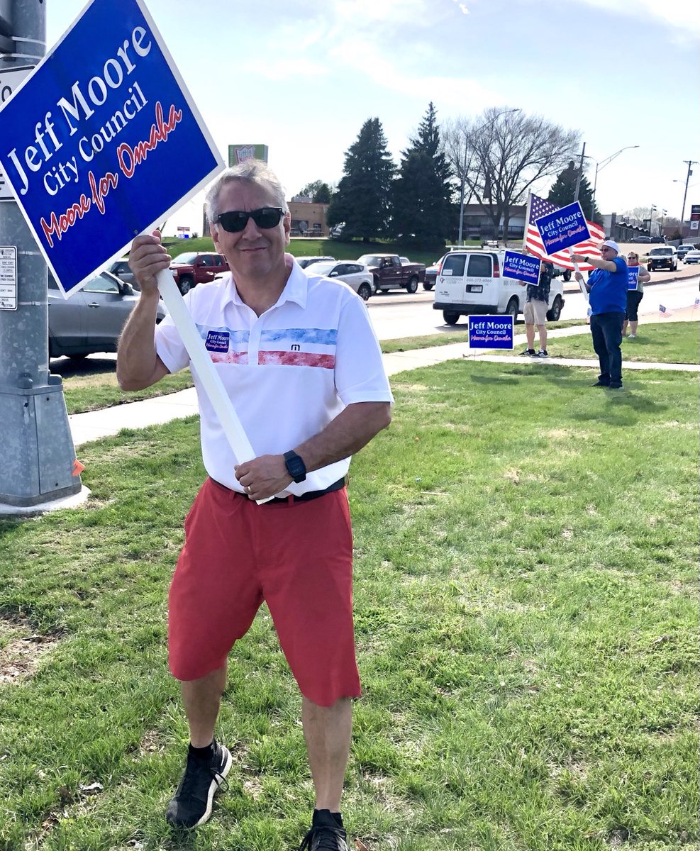 GMooreCU's tweet photo. Jeff Moore has a vision for Omaha - tomorrow’s the big day! Vote Jeff Moore for District 5 - Omaha City Council #Omaha #VoteforMoore #MooreforOmaha https://t.co/aVR15WVL73