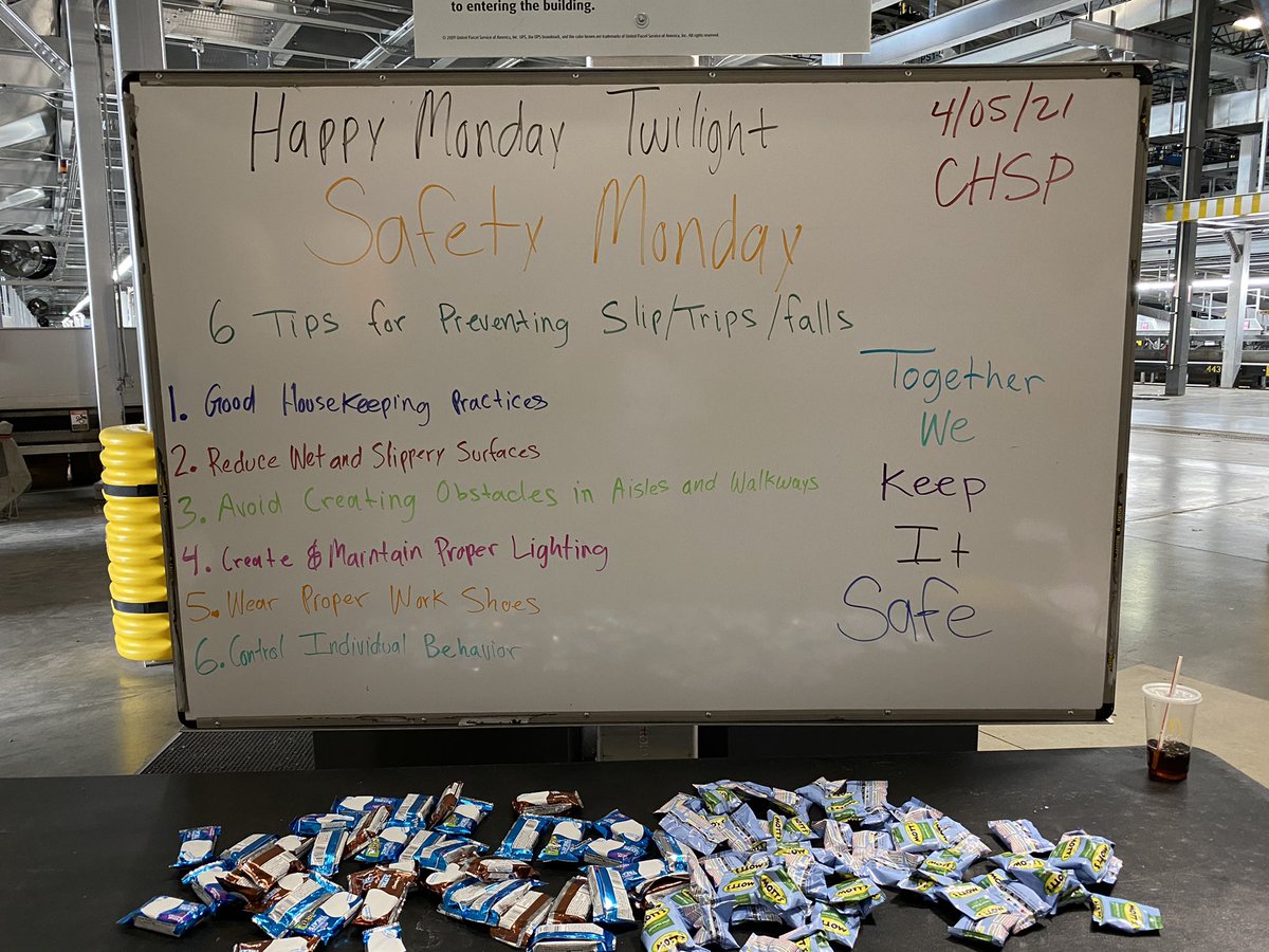 (Safety Prevention)6  Safety Tips For Preventing Slips/Trips/Falls @jeffhodges_ups @jeffhodges_ups <a href="/STakherSafety/">Sonny Takher</a> <a href="/CharlieBeswick/">Charlie Beswick</a> <a href="/waringlester/">Waring Lester</a> <a href="/KenJohn77174761/">Ken Johnson</a> <a href="/RubenSafetyDM/">Ruben Rodriguez Jr</a> <a href="/ExperienceUPS/">Experience UPS</a> <a href="/UPSers/">UPSers</a> <a href="/ups_Heroes/">UPS Heroes</a> <a href="/AuroraNoonday/">Aurora Noonday CHSP</a> <a href="/AuroraPreload/">AuroraPreload</a> #TogetherWeKeepItSafe