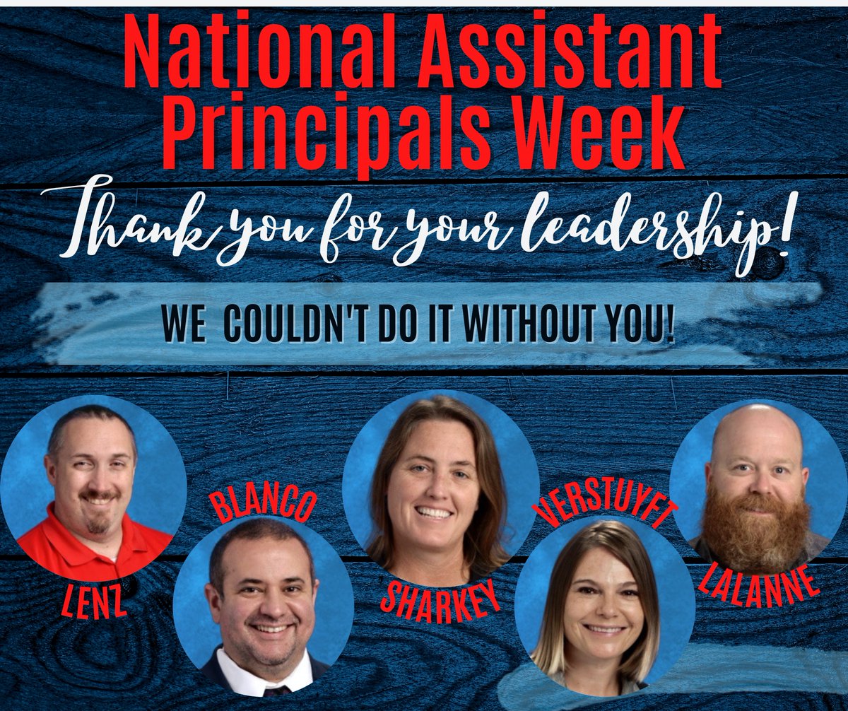 BanderaISD's tweet photo. This week is National Assistant Principals Week! We have the BEST APs in Bandera ISD.
Show Our Assistant Principals some love and comment below with your favorite thing about your schools AP! 😍⬇️💙
#APWEEK2021 #weloveourleaders #bestapsever #nationalassistantprincipalsweek https://t.co/W1XNOcJT7R
