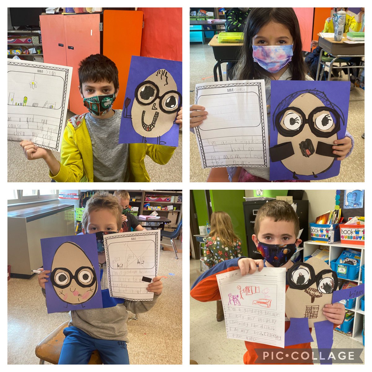 MrsBanksJCS's tweet photo. Our class is full of “Good Eggs”! 🥰 #luckyteacher https://t.co/bZnddAyVvm
