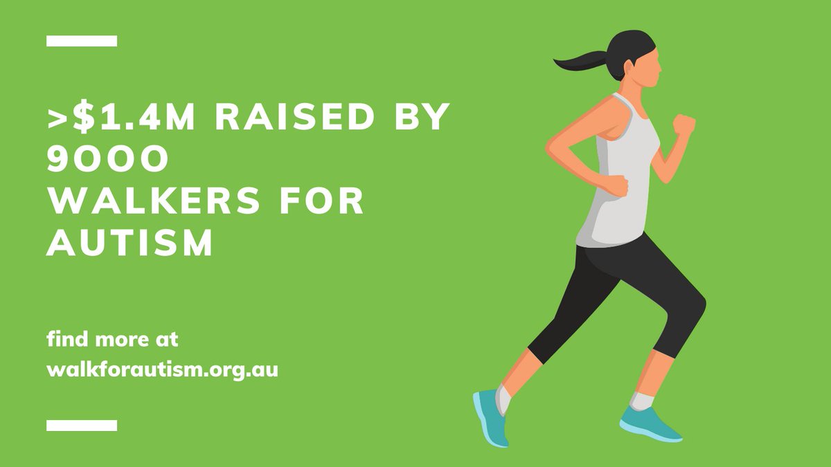 humane_care's tweet photo. Last week, 9000 walkers walked 10,000 steps each day for 8 days to raise $1.4 million for Autism. 

What a way to celebrate Autism awareness day! https://t.co/mCO3moMhr7