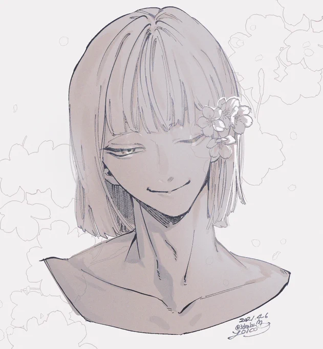朝のお絵かきサクラとル 