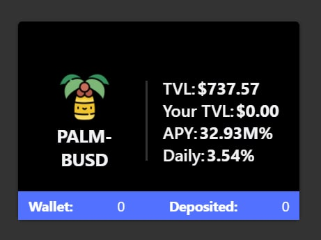 finance_supra's tweet image. PALM-BUSD Vault added on supra.finance/vaults