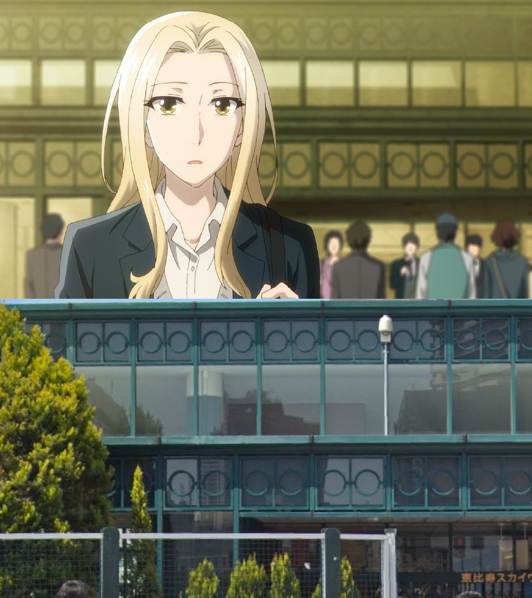 Surwill's tweet photo. Koikimo locations in Yebisu Garden Place from the first episode. The Life supermarket is near Sakura Shimmachi Station #恋きも https://t.co/FDWVPSXP5I