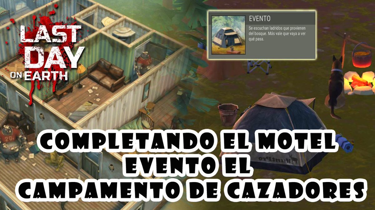 AxusGaming06's tweet image. EVENTO EL MOTEL Y CAMPAMENTO DE CAZADORES| Para Principiantes LAST DAY ON EARTH CAP#3 Tutorial 2021"
#LastDayOnEarth#Guia2021#eventossurvival
youtu.be/7rZPDeR39ic