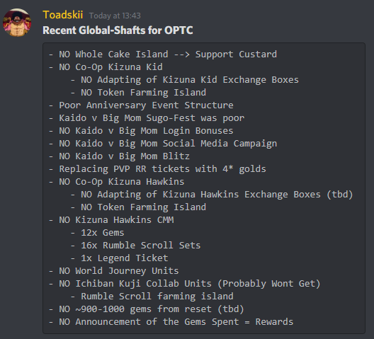 Toadskii's tweet photo. Here's talking points for the video that will come out later today https://t.co/tH2ldfdpDL