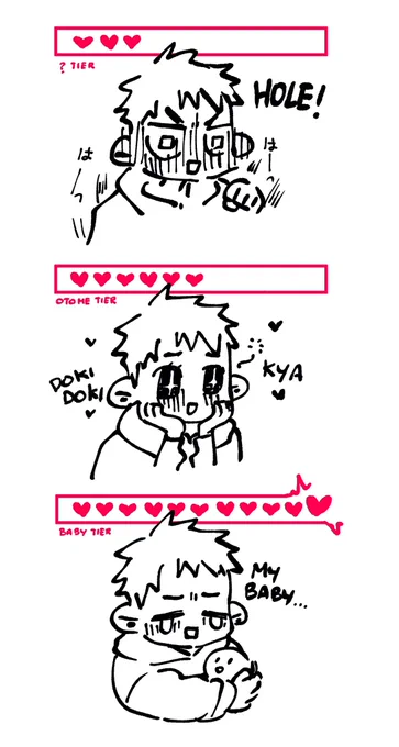my reaction to favorite characters!!! 