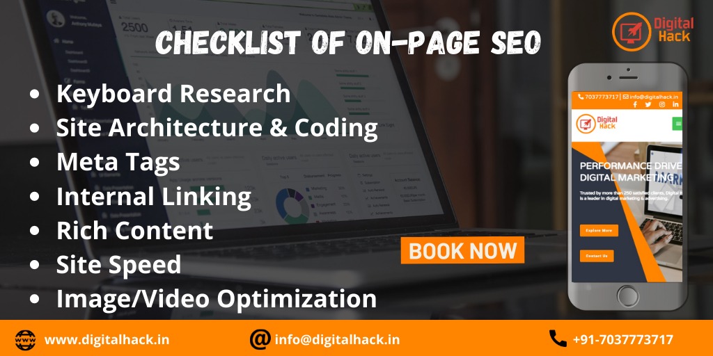 DigitalHackk's tweet photo. Google's ranking algorithm is continually evolving, how do you get it right with your on-page SEO strategy? A brief checklist for On-page SEO 2021

#digitalhack #digitalmarketing #marketing #socialmediamarketing #socialmedia #business #digital #branding #seo #google #algorithm https://t.co/7IZEMGEcrQ