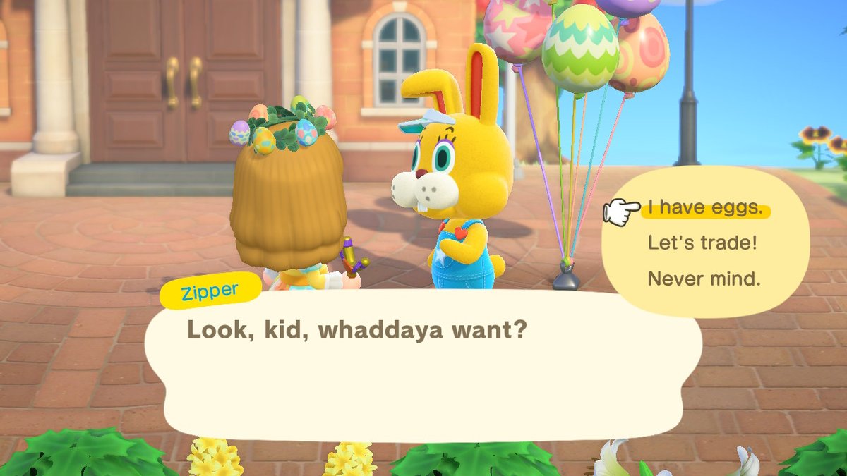 SummersetApril's tweet photo. dang zipper lol #AnimalCrossing #ACNH #NintendoSwitch https://t.co/JZ6MjidBHg