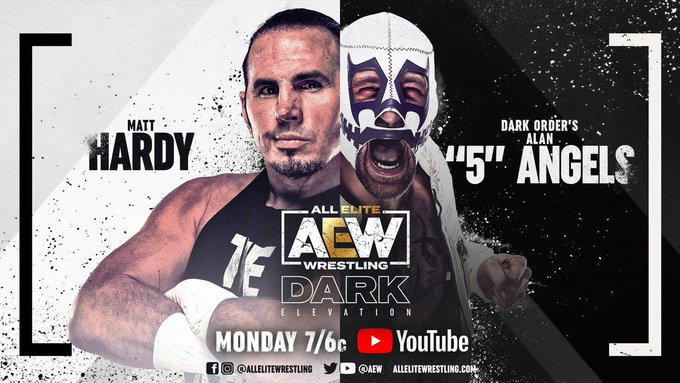 Matt Hardy también vio acción en este AEW Dark: Elevation. 