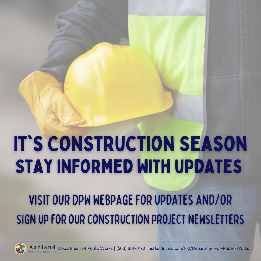 Construction Project Update for Route 126/ Pond Street conta.cc/3cOQTie