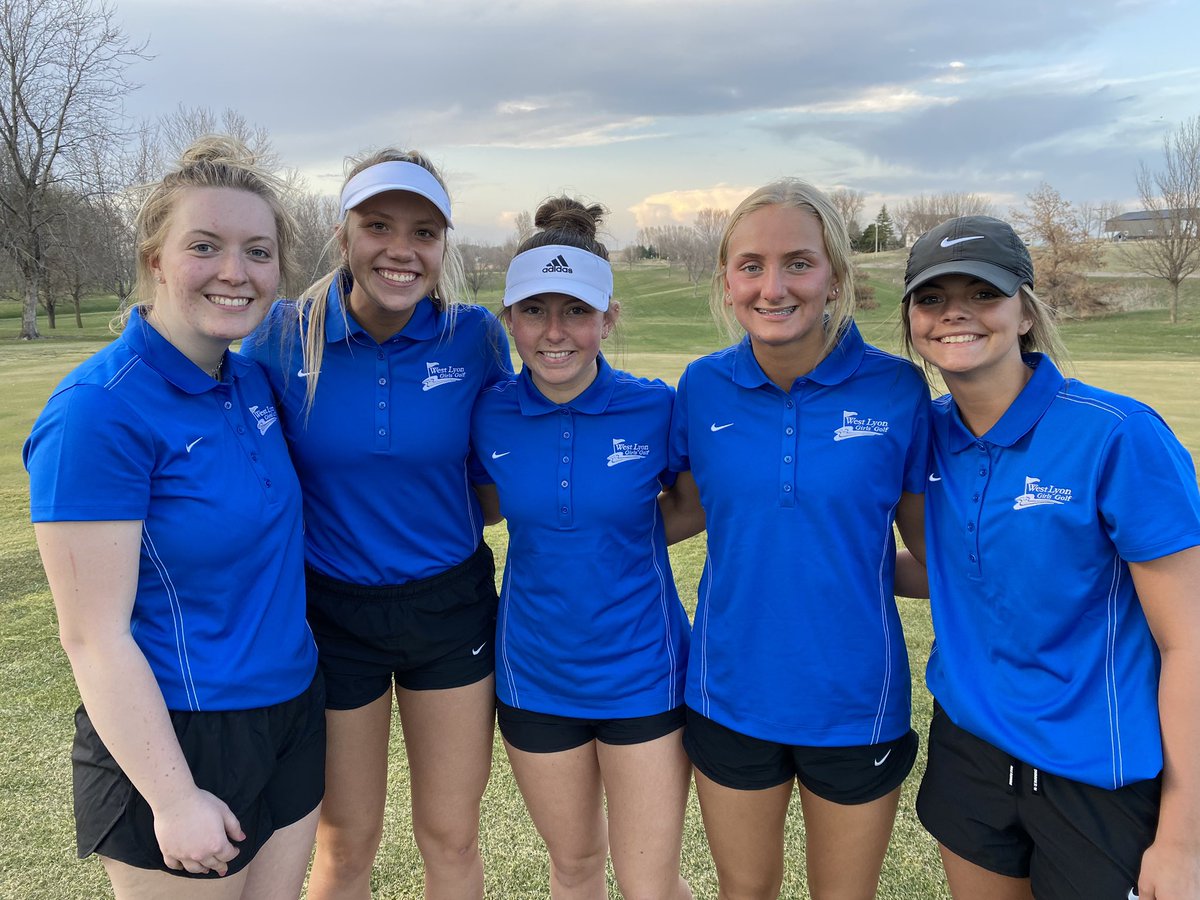 Girls golf finishes first conference meet first overall!  Great start to the season girls! #WLPride