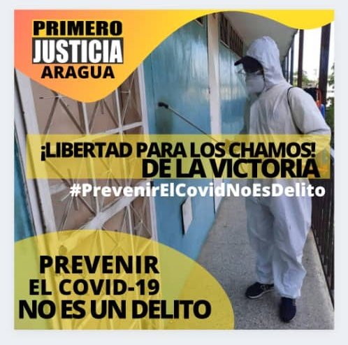 Los quieren acusar por ayudar a la comunidad. No se puede criminalizar la solidaridad, ayudar a la gente no puede convertirse en un delito. Estos jóvenes no crimínales y sus vidas corren peligro al ir a una cárcel común #VecinosSolidarios  #PrevenirElCovidNoEsDelito